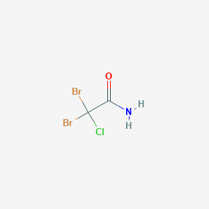 molecular formula C2H2Br2ClNO B1426163 Dibromochloroacetamide CAS No. 855878-13-6