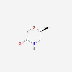(6S)-6-methylmorpholin-3-one