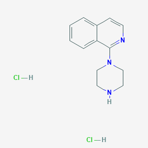 molecular formula C13H16ClN3 B1426176 1-Piperazin-1-yl-isoquinoline dihydrochloride CAS No. 906745-82-2