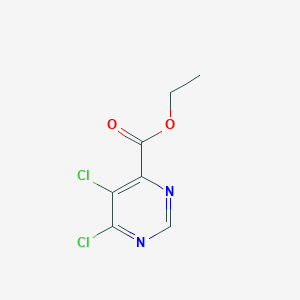 molecular formula C7H6Cl2N2O2 B1426184 Ethyl 5,6-dichloropyrimidine-4-carboxylate CAS No. 1097250-57-1