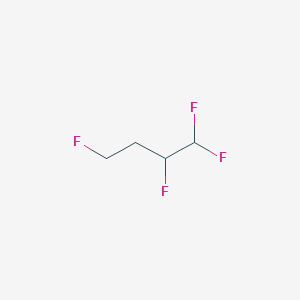 molecular formula C4H6F4 B14261982 1,1,2,4-Tetrafluorobutane CAS No. 161791-17-9