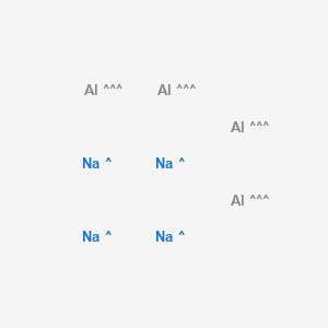 molecular formula Al4Na4 B14262063 Pubchem_71356572 CAS No. 251659-42-4