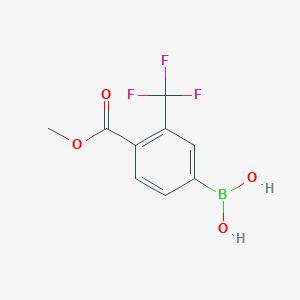 4-(Methoxycarbonyl)-3-(trifluoromethyl)phenylboronic acid