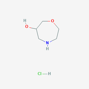 1,4-Oxazepan-6-ol hydrochloride