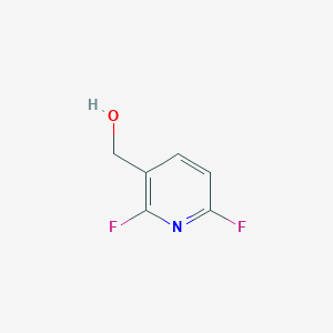 molecular formula C6H5F2NO B1426220 (2,6-Difluoro-3-pyridyl)methanol CAS No. 1105510-11-9