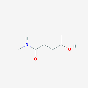 molecular formula C6H13NO2 B1426233 4-hydroxy-N-methylpentanamide CAS No. 95732-47-1