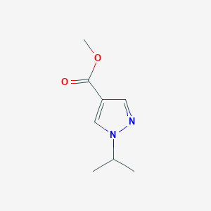 molecular formula C8H12N2O2 B1426235 Methyl 1-isopropyl-1H-pyrazole-4-carboxylate CAS No. 1314965-56-4