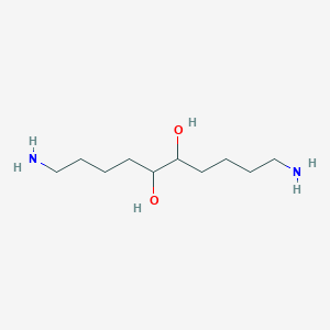 molecular formula C10H24N2O2 B14262351 1,10-Diaminodecane-5,6-diol CAS No. 189013-07-8