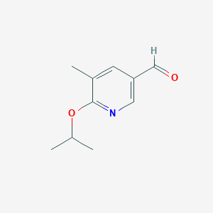 2-Isoproxy-3-methylpyridine-5-carboxaldehyde