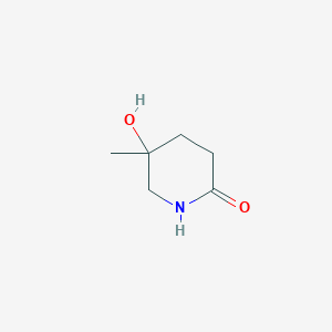 5-Hydroxy-5-methylpiperidin-2-one