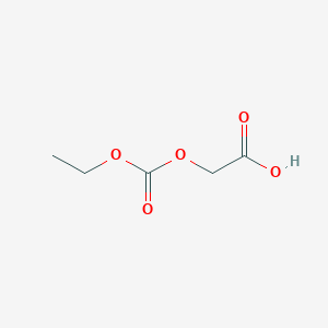 molecular formula C5H8O5 B1426242 O-(Ethoxycarbonyl)glycolsaeure CAS No. 84785-07-9