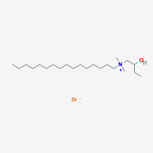 molecular formula C22H48BrNO B14262425 N-(2-Hydroxybutyl)-N,N-dimethylhexadecan-1-aminium bromide CAS No. 132412-63-6
