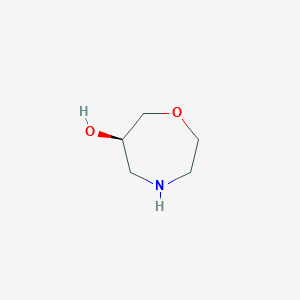 molecular formula C5H11NO2 B1426250 (R)-1,4-oxazepan-6-ol CAS No. 1022915-33-8