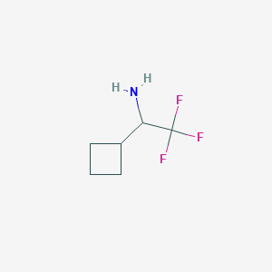 1-Cyclobutyl-2,2,2-trifluoroethan-1-amine