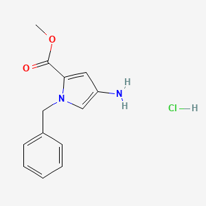 methyl 4-amino-1-benzyl-1H-pyrrole-2-carboxylate hydrochloride