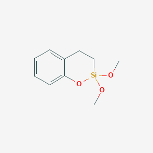 molecular formula C10H14O3Si B14262908 2,2-Dimethoxy-3,4-dihydro-2H-1,2-benzoxasiline CAS No. 130915-42-3