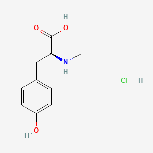 molecular formula C10H14ClNO3 B1426294 N-Methyl-L-tyrosine HCl CAS No. 262361-54-6