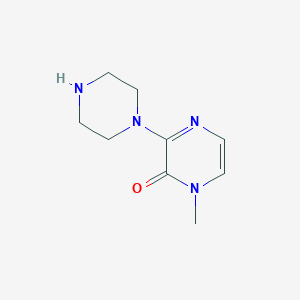 1-Methyl-3-(piperazin-1-yl)-1,2-dihydropyrazin-2-one