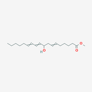 molecular formula C19H32O3 B14263150 Methyl 9-hydroxyoctadeca-6,10,12-trienoate CAS No. 155326-31-1