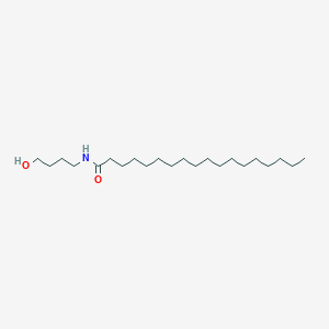 molecular formula C22H45NO2 B14263196 N-(4-hydroxybutyl)octadecanamide CAS No. 157326-25-5