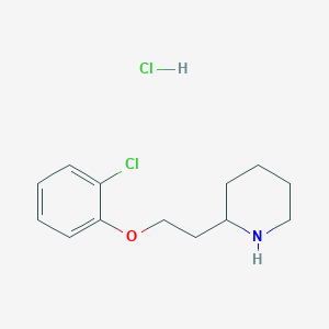 2-[2-(2-Chlorophenoxy)ethyl]piperidine hydrochloride