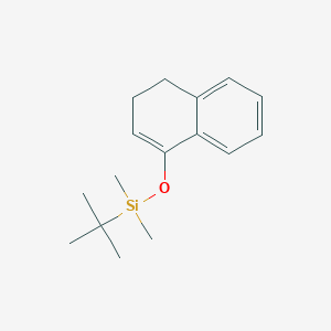 molecular formula C16H24OSi B14263596 Silane, [(3,4-dihydro-1-naphthalenyl)oxy](1,1-dimethylethyl)dimethyl- CAS No. 133464-90-1