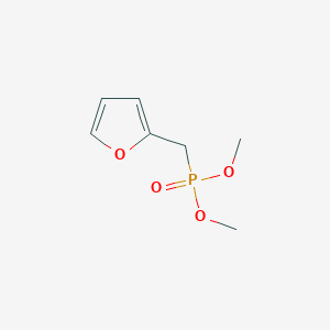 molecular formula C7H11O4P B14263687 Dimethyl [(furan-2-yl)methyl]phosphonate CAS No. 132112-90-4