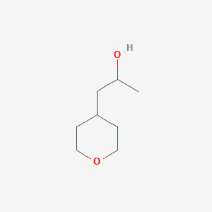 molecular formula C8H16O2 B1426373 1-(Oxan-4-yl)propan-2-ol CAS No. 1251385-18-8