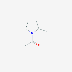 molecular formula C8H13NO B1426382 1-(2-Methylpyrrolidin-1-yl)prop-2-en-1-one CAS No. 90154-94-2