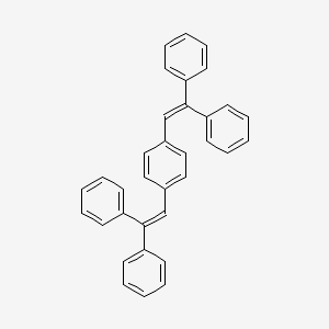 molecular formula C34H26 B14263841 Benzene, 1,4-bis(2,2-diphenylethenyl)- CAS No. 133942-93-5