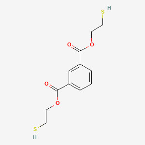 molecular formula C12H14O4S2 B14263867 Bis(2-sulfanylethyl) benzene-1,3-dicarboxylate CAS No. 188593-64-8