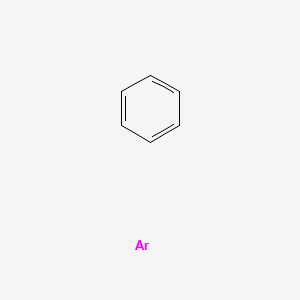 molecular formula C6H6Ar B14263875 Argon;benzene CAS No. 140135-97-3