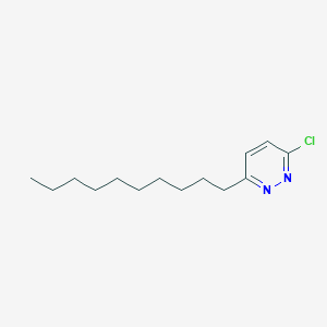 molecular formula C14H23ClN2 B14263933 3-Chloro-6-decylpyridazine CAS No. 134321-91-8