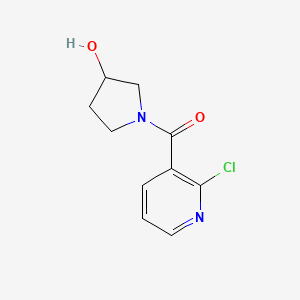 (2-Chloropyridin-3-yl)(3-hydroxypyrrolidin-1-yl)methanone