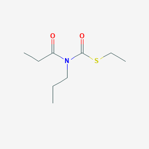 molecular formula C9H17NO2S B14264117 S-Ethyl propanoyl(propyl)carbamothioate CAS No. 189688-00-4