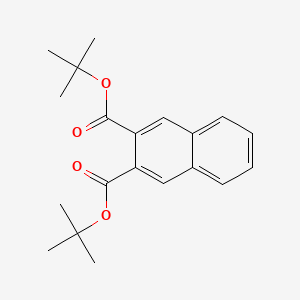 molecular formula C20H24O4 B14264192 Di-tert-butyl naphthalene-2,3-dicarboxylate CAS No. 184633-80-5