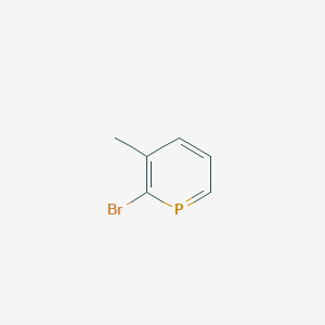 molecular formula C6H6BrP B14264203 Phosphorin, 2-bromo-3-methyl- CAS No. 134654-73-2