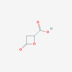 molecular formula C4H4O4 B1426437 4-Oxooxetane-2-carboxylic acid CAS No. 90730-97-5
