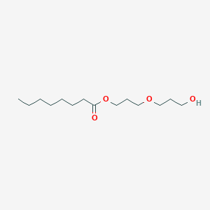 molecular formula C14H28O4 B14264556 3-(3-Hydroxypropoxy)propyl octanoate CAS No. 141454-86-6
