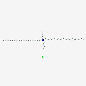 molecular formula C44H92ClN B14264559 N,N-Dibutyl-N-octadecyloctadecan-1-aminium chloride CAS No. 183585-13-9