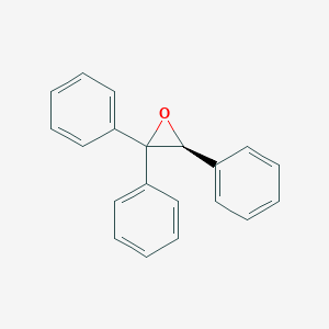 molecular formula C20H16O B14264750 Oxirane, triphenyl-, (3S)- CAS No. 157556-88-2