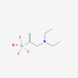 Potassium 3-(diethylamino)prop-1-EN-2-yltrifluoroborate