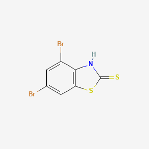 4,6-Dibromo-2-mercaptobenzothiazole
