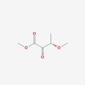 molecular formula C6H10O4 B14264811 Methyl (3S)-3-methoxy-2-oxobutanoate CAS No. 188906-12-9