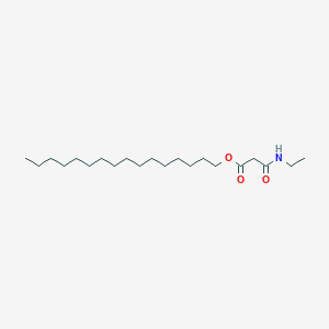 molecular formula C21H41NO3 B14264861 Hexadecyl 3-(ethylamino)-3-oxopropanoate CAS No. 138075-98-6