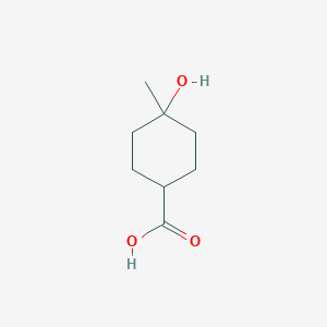 molecular formula C8H14O3 B1426487 4-hydroxy-4-methylcyclohexane-1-carboxylic acid CAS No. 90113-41-0