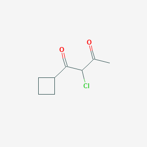 2-Chloro-1-cyclobutyl-butane-1,3-dione