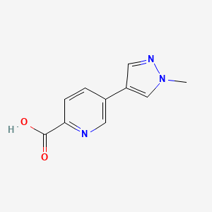 5-(1-methyl-1H-pyrazol-4-yl)-pyridine-2-carboxylic acid