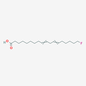 molecular formula C18H31FO2 B14264965 18-Fluorooctadeca-9,12-dienoic acid CAS No. 188893-23-4