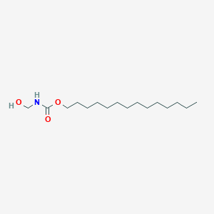 molecular formula C16H33NO3 B14265378 Tetradecyl (hydroxymethyl)carbamate CAS No. 188743-70-6